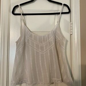 Billabong Cream Lace Detail Cami Top
